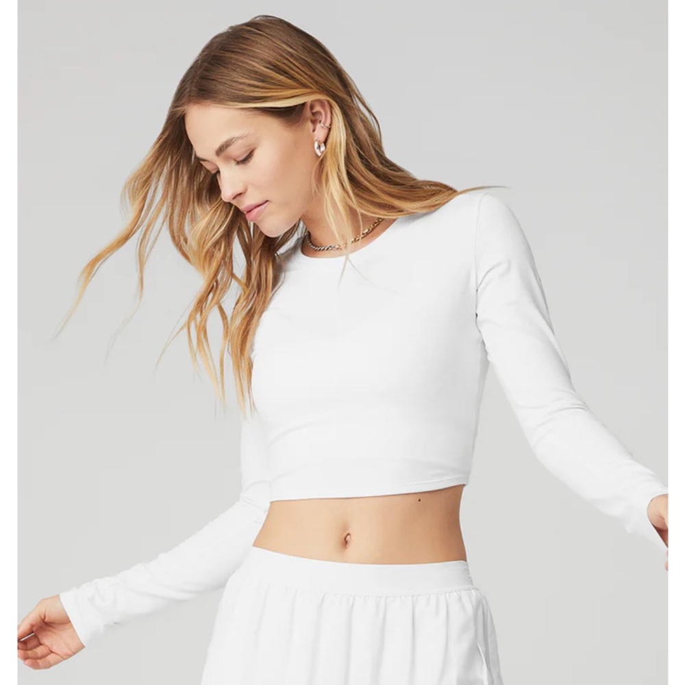 Alosoft cropped long sleeve